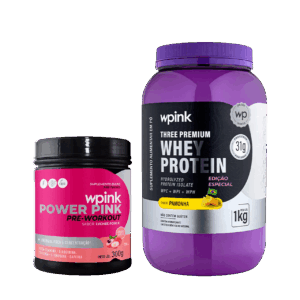 whey protein pamonha – 1 kg + super power pink de lichia 300g