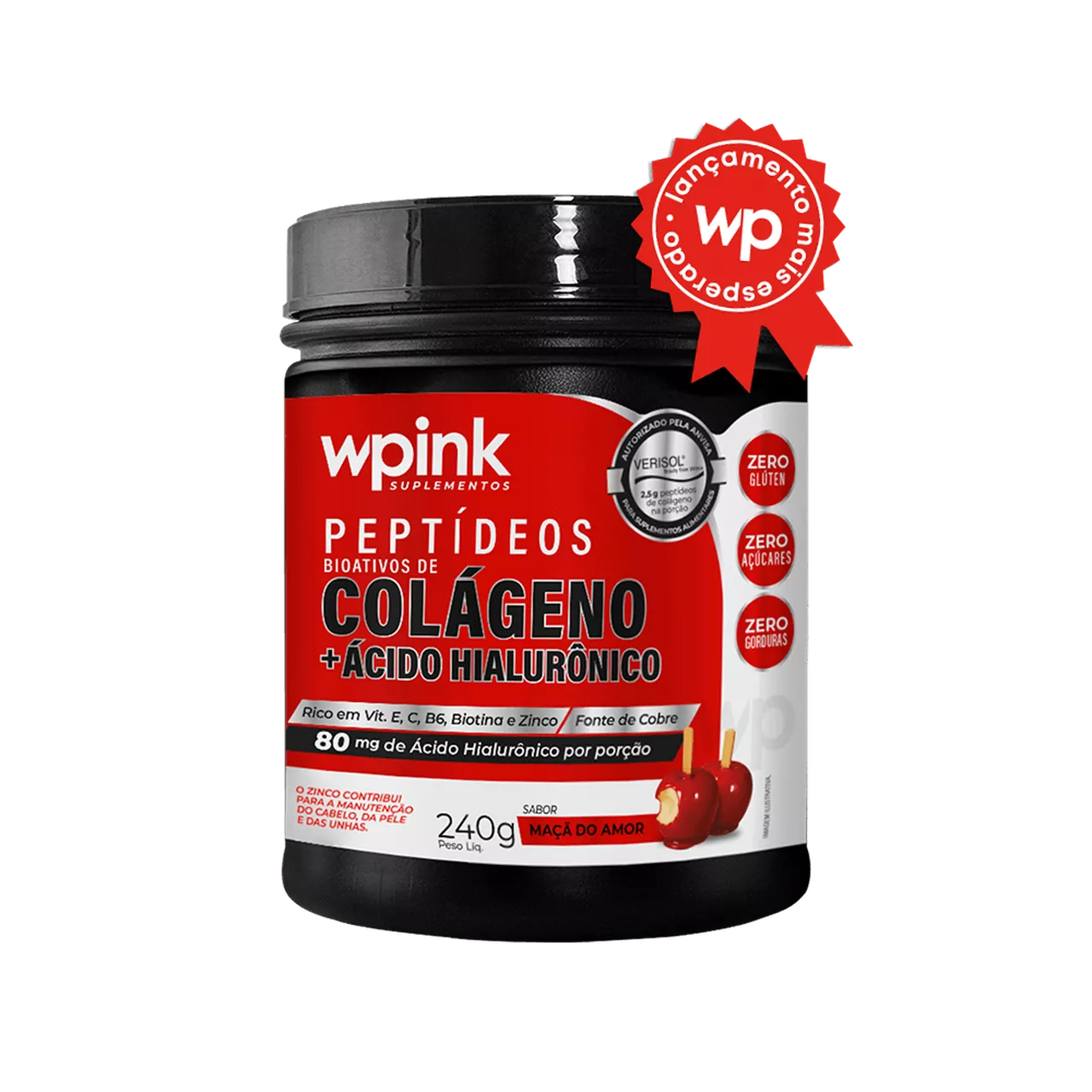 colágeno de maçã do amor - 240g - the supply