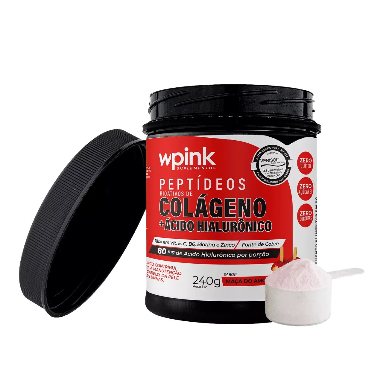 colágeno de maçã do amor - 240g - the supply - Imagem 5