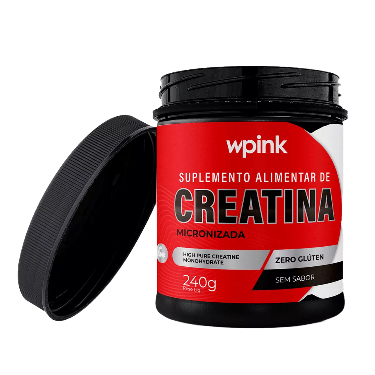 creatina sem sabor - 240g - Imagem 4