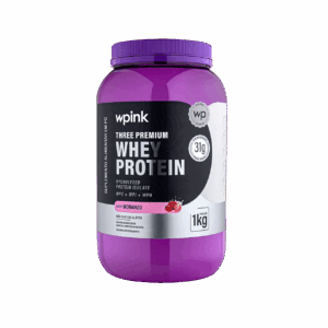 three premium whey protein morango 3W - (1kg)