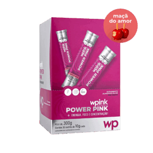 power pink de maçã do amor - pré-treino - 300g